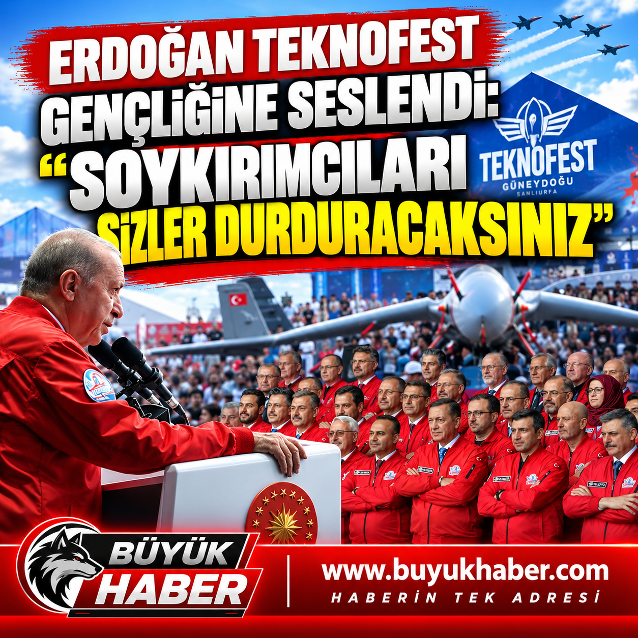 Cumhurbaşkanı Erdoğan TEKNOFEST